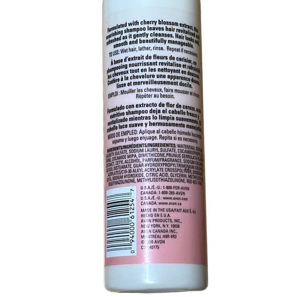 AVON naturals Daily Refreshing Conditioner. Cherry Blossom 8.4oz. - Picture 3 of 3